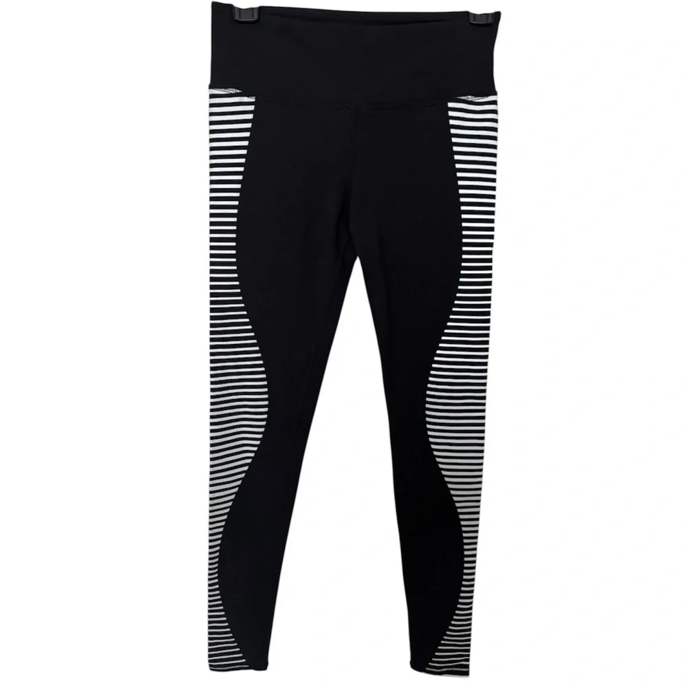 ALO Yoga Airbrush Leggings in Black Reflector XS